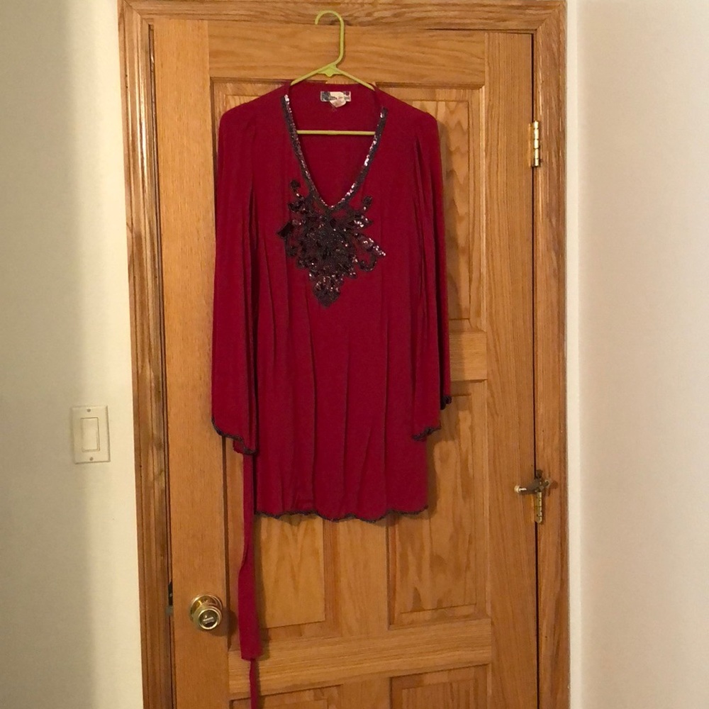 Flying Tomato Long Sleeve Fall Dress